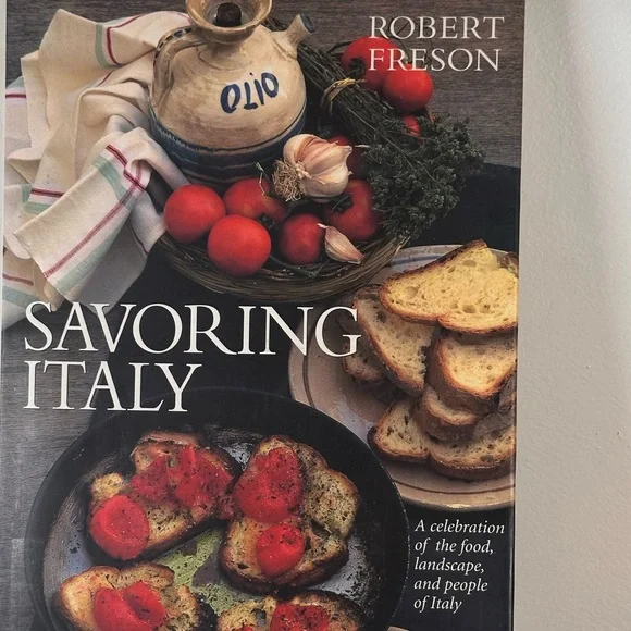 Vintage Savoring Italy Cook Book 1992 Italian Coffee Table Book European - Picture 2 of 7